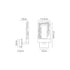 Edison Switched Wall Lamp Polished Chrome